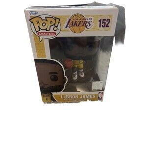 New FUNKO Pop Basketball Lebron James Lakers 152 Vinyl Figure Toy